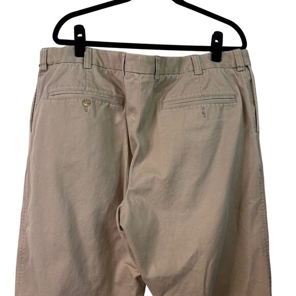 Duluth Trading Men's Chino Khaki 100% Cotton Trouser Pants Size 42 x 30 - Picture 6 of 8